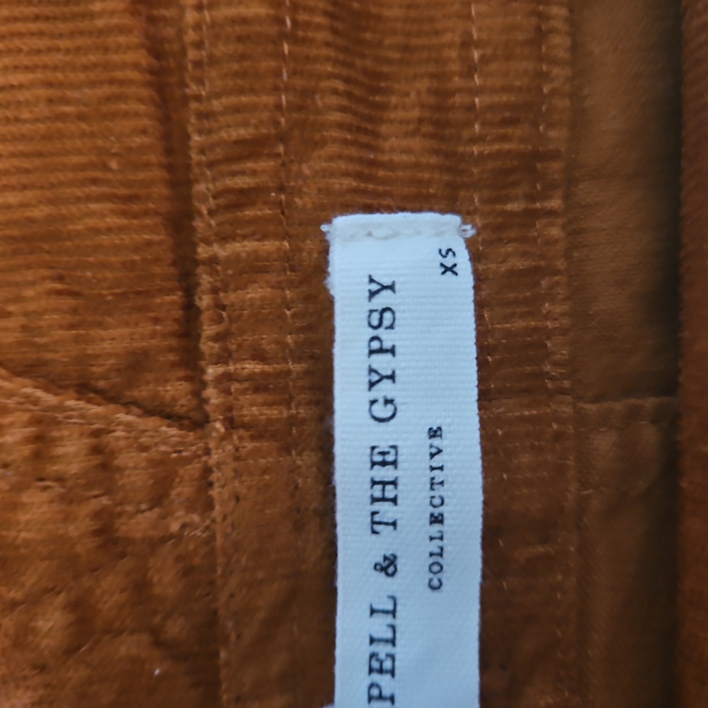 Age of Aquarius Cord Overall Tan - Picture 11 of 13